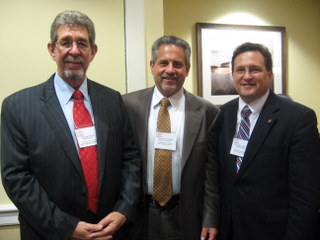 Michael Carris, Howard Talenfeld, and the Hon. Mark Pafford