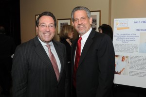 Jesse Diner and Howard Talenfeld at FCF event